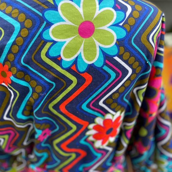 Tepper Jackson • Multi-Colors • Hippie • Floral • Geometric • Robe • S/Medium - Picture 14 of 16